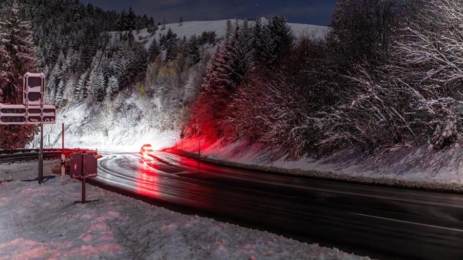 Weitere Schneefälle in Baden-Württemberg erwartet