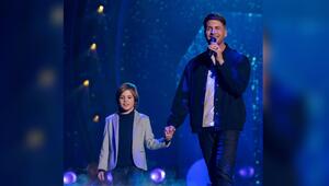 Alexander Klaws und Sohn Lenny in der "Giovanni Zarrella Show".