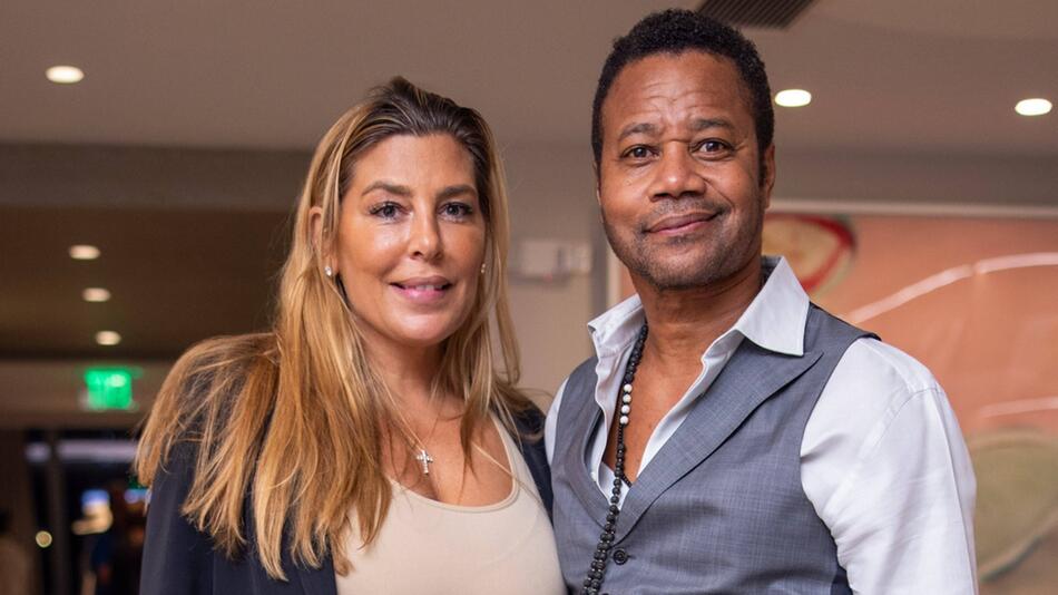 Cuba Gooding Jr. mit seiner Lebensgefährtin Claudine De Niro.