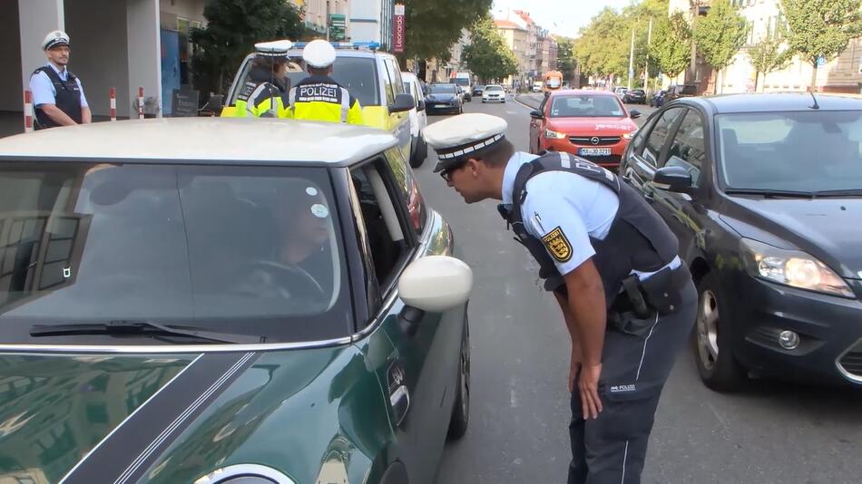 Polizeikontrolle, Straßenverkehr