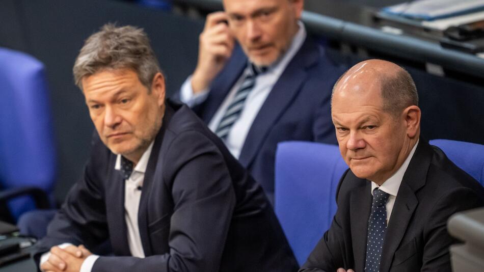 Habeck, Lindner und Scholz