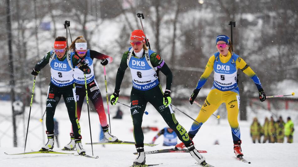 Biathlon, Biathlon-WM, Östersund, Denise Herrmann, Laura Dahlmeier, Ingrid Landmark Tandrevold
