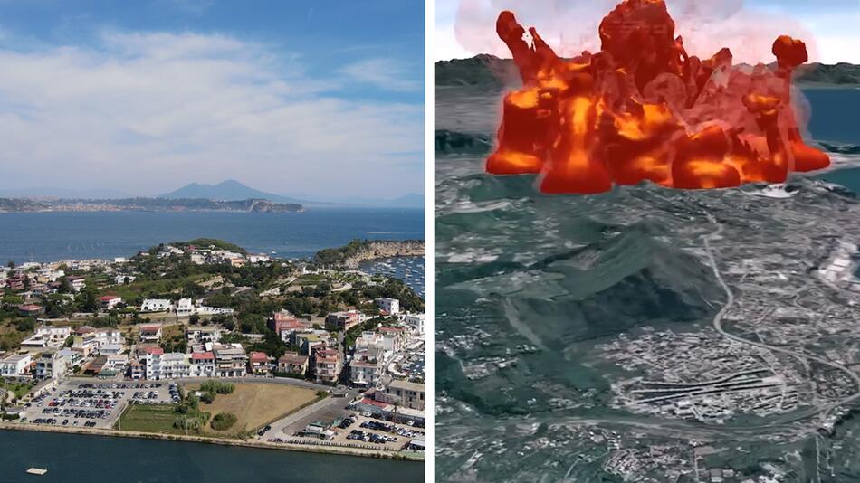 Erdbeben um Neapel: Simulation zeigt mögliche Auswirkungen