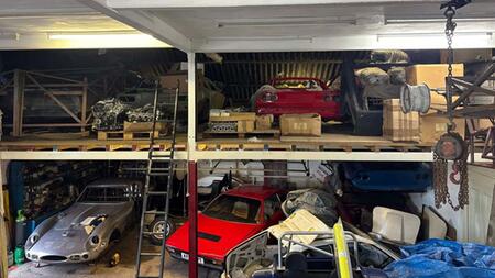 Ferrari-Fund in Essex (GB) zu versteigern: Diese Ferrari-Werkstatt war lange geschlossen