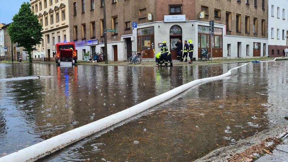 Unwetter in Brandenburg