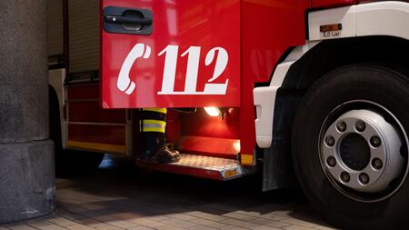 Familie nach Hausbrand in Klinik gebracht