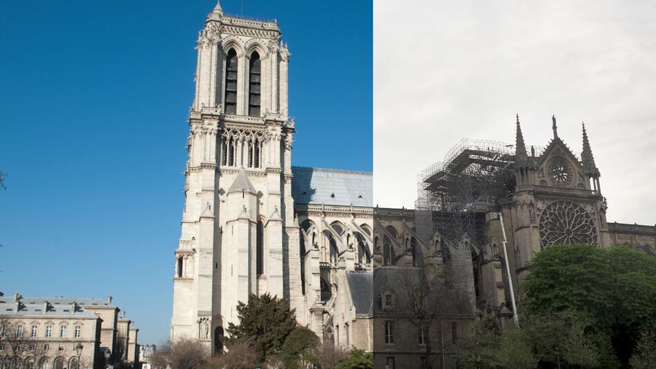 Notre-Dame: Vorher & Nachher