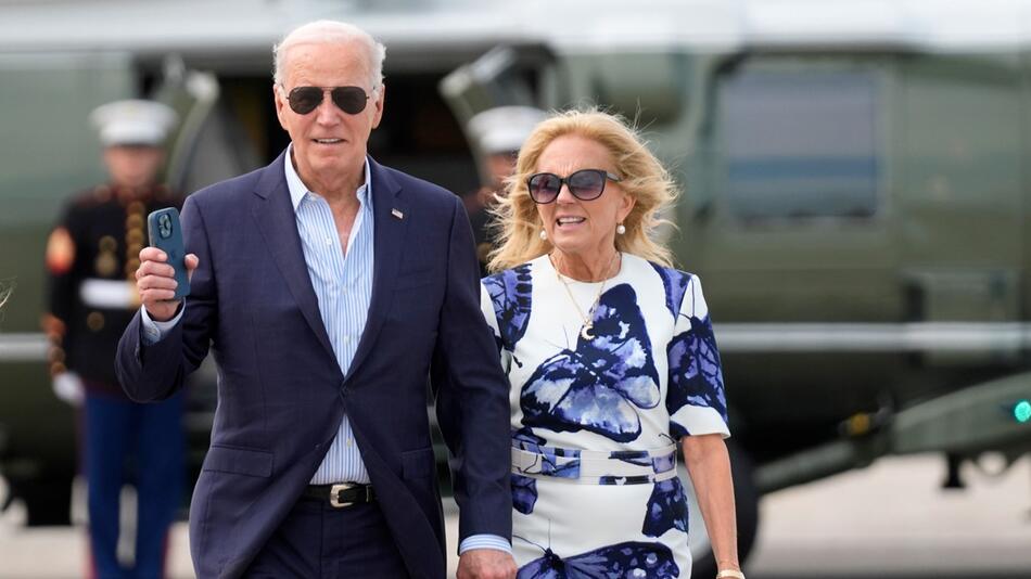 Wahlkampf in den USA - Biden in East Hampton