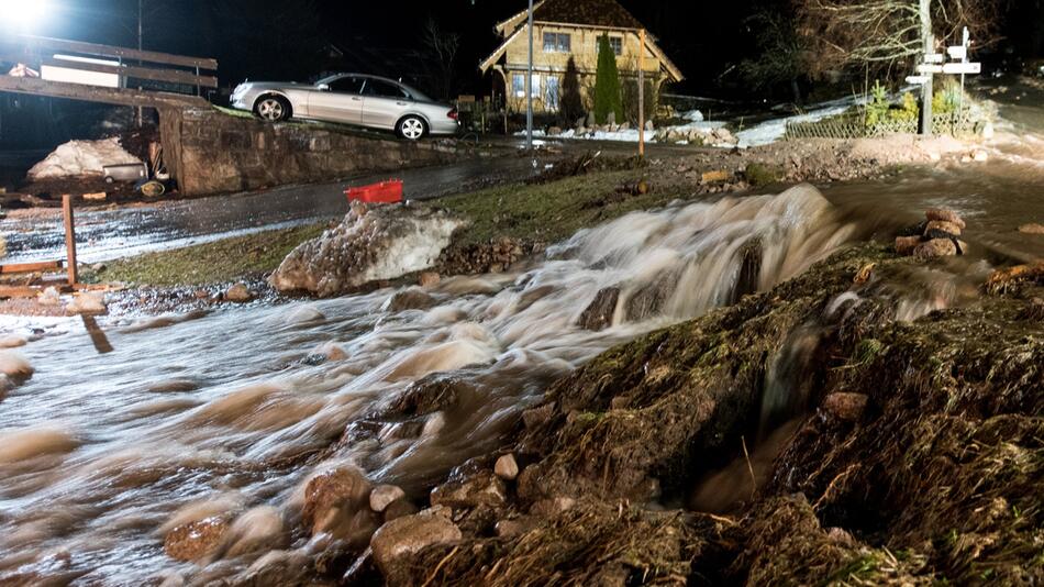 Hochwasser in Menzenschwand