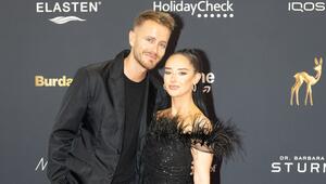 Julian Claßen und seine Freundin Palina: Bei diesem Event war ihre Welt noch in Ordnung.