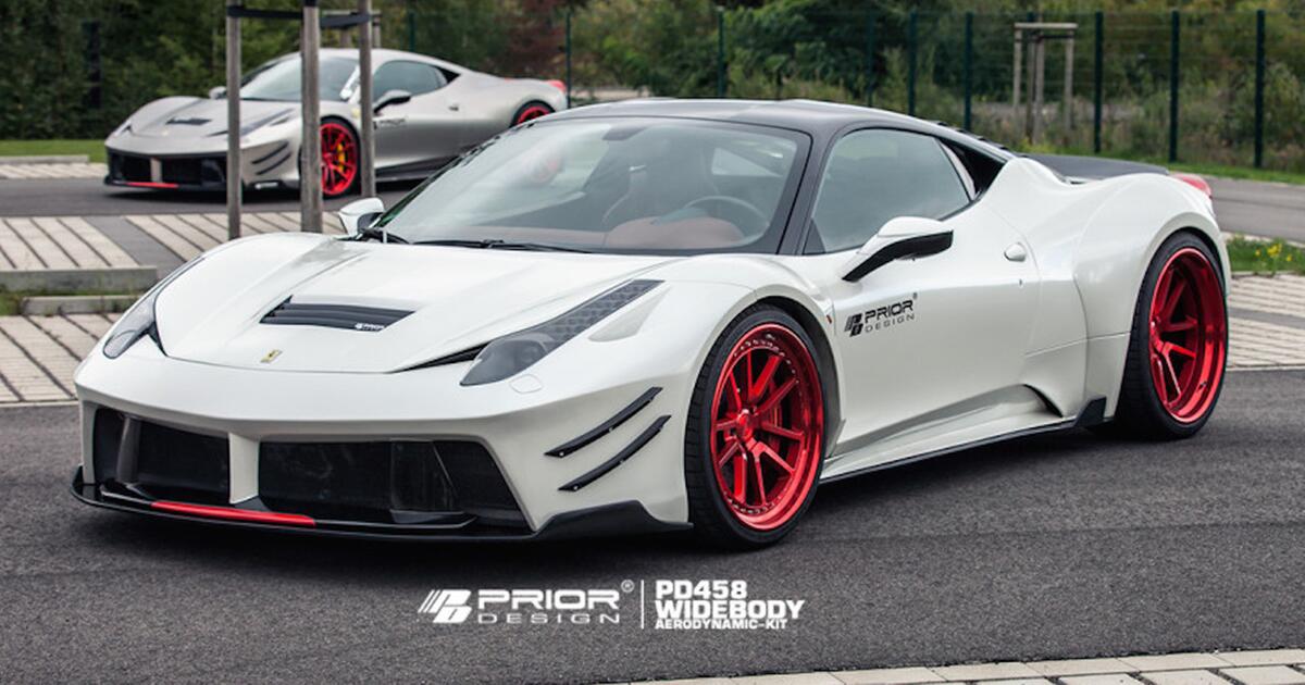 Ferrari f458 body Kit