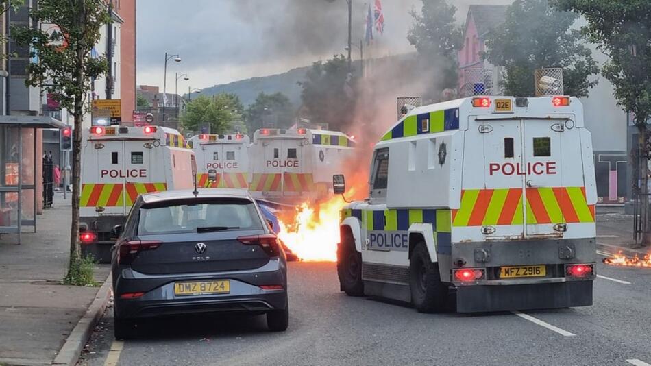 Rechtsextreme Ausschreitungen in Nordirland