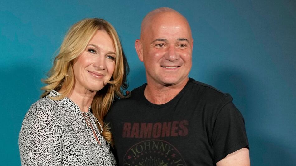 Steffi Graf und Andre Agassi