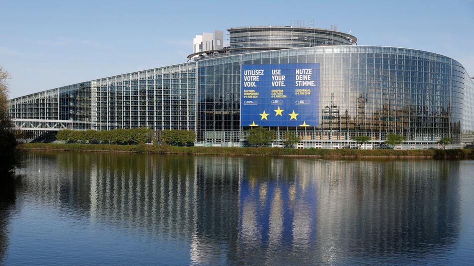 Vor der Europa-Wahl - EU-Parlament in Straßburg