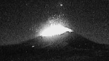 Popocatépetl in Mexiko wieder aktiv