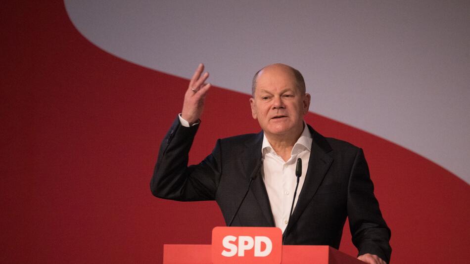 Bundeskanzler Olaf Scholz (SPD)