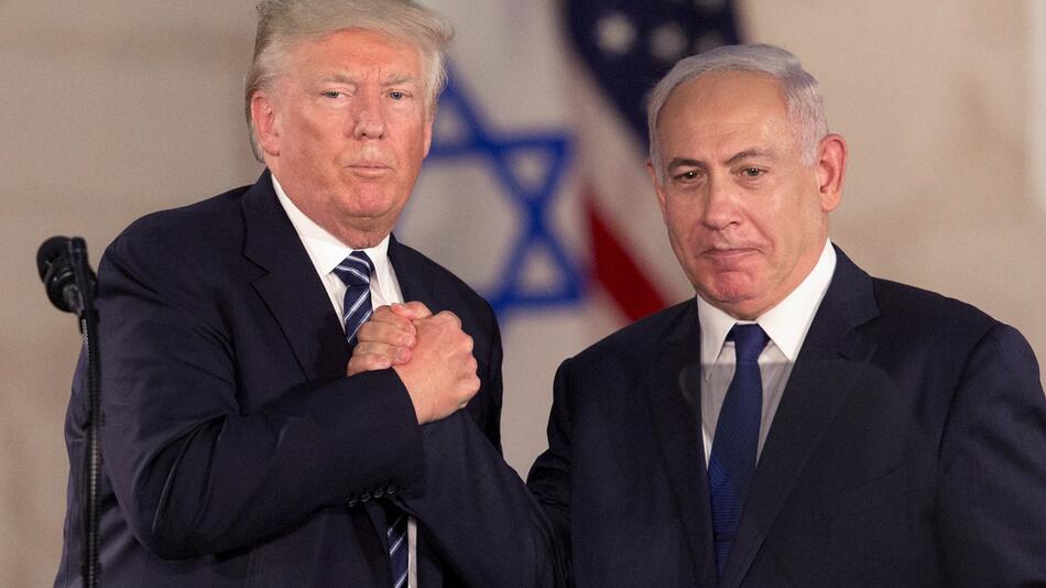 US-Präsident Trump und Israels Ministerpräsident