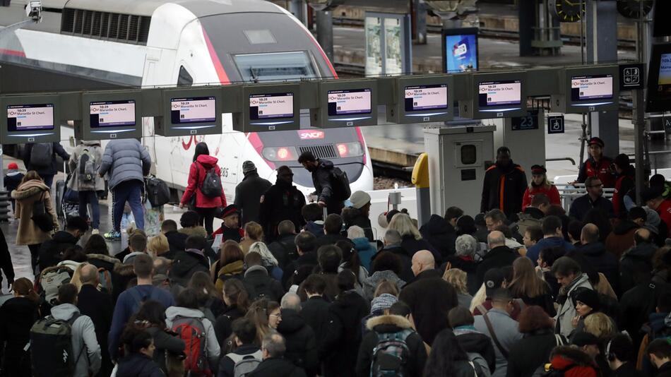 Streiks in Frankreich