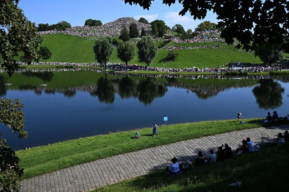 Swifties auf dem Olympiaberg