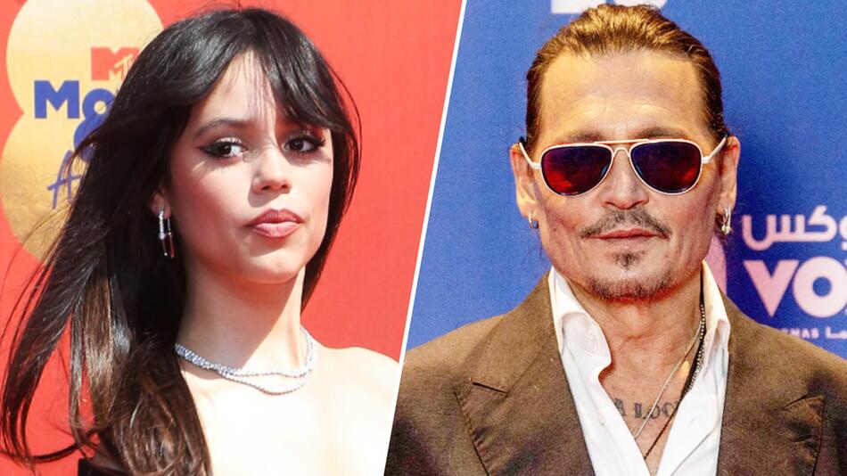 Jenna Ortega und Johnny Depp sind sich offenbar noch nie begegnet.