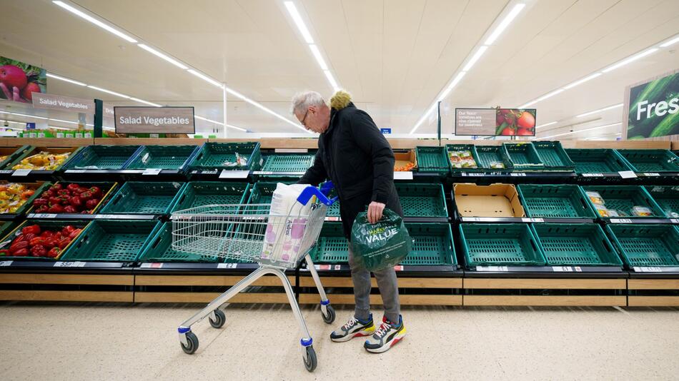 Supermarkt in Großbritannien