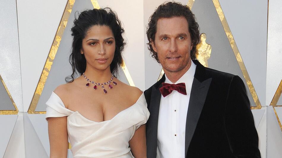 Matthew McConaughey und seine Ehefrau Camila Alves gelten in Hollywood als Traumpaar.
