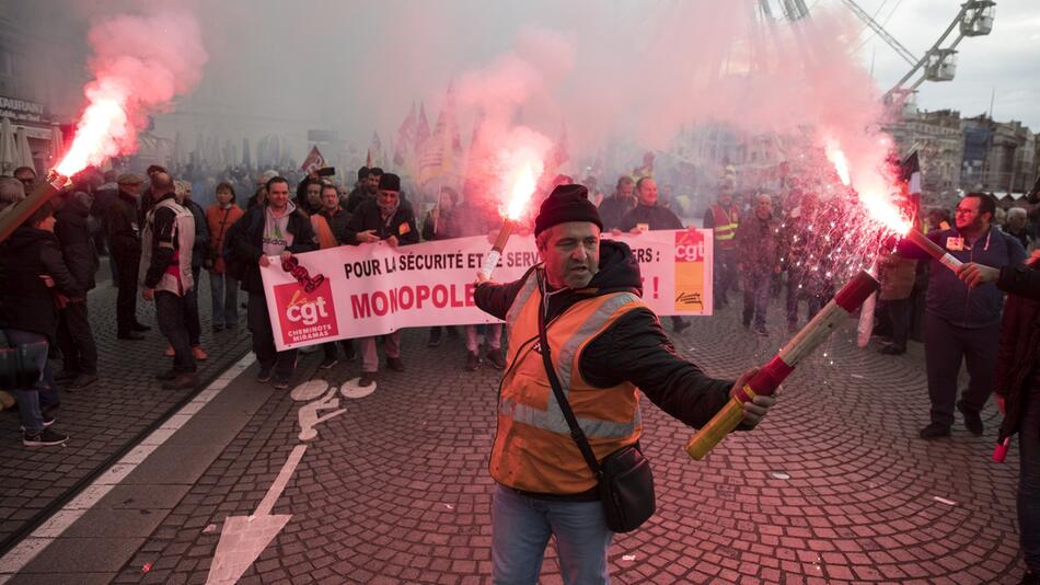 "Generalstreik" in Frankreich