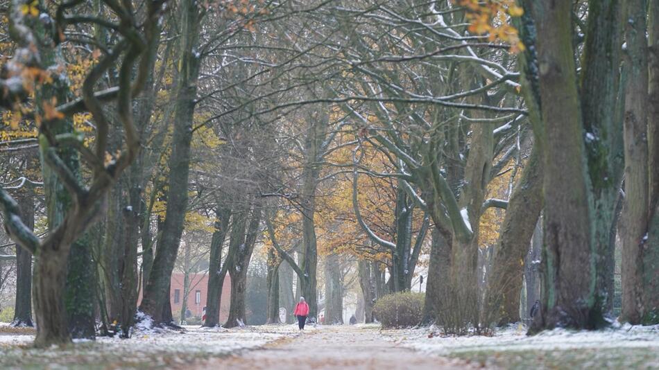 Winterwetter in Hamburg