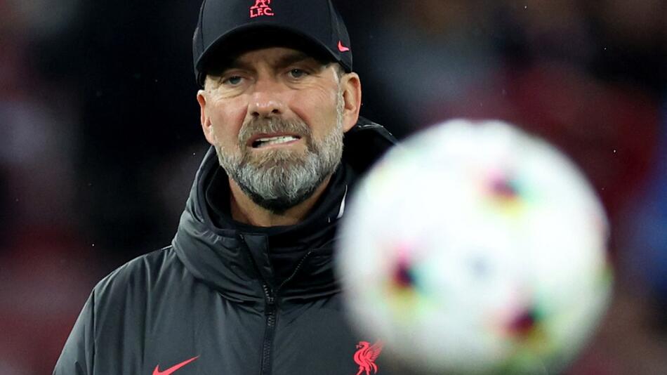 Liverpools Trainer Jürgen Klopp während des Champions-League-Gruppenspiels gegen Neapel