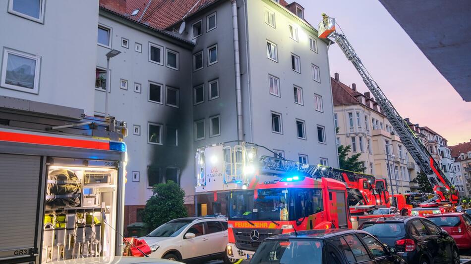 Explosion in Wohnhaus in Hannover