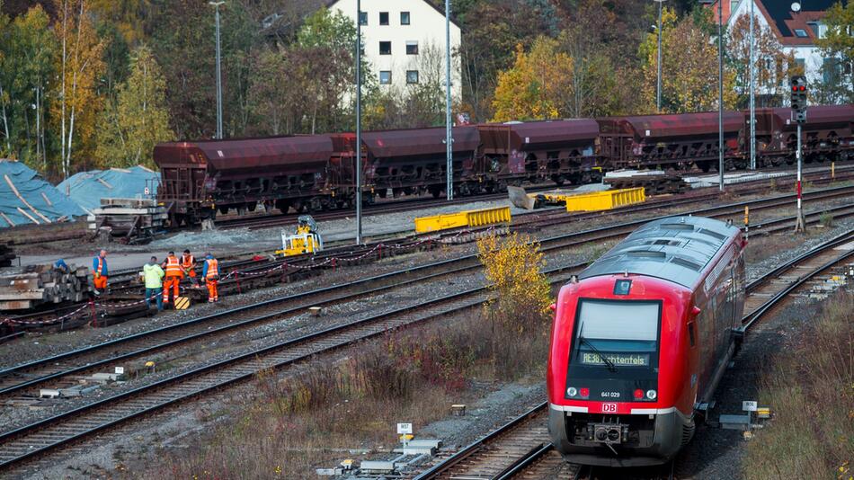 Franken-Sachsen-Magistrale der Bahn