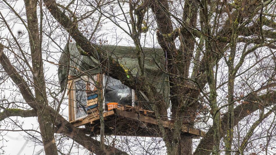 Aktivisten sollen Waldgebiet in Freiburg verlassen