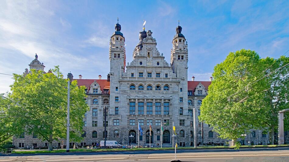 Neues Rathaus in Leipzig