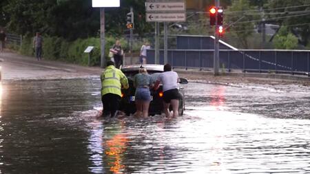 Unwetter in NRW - zahlreiche Einsätze der Rettungskräfte