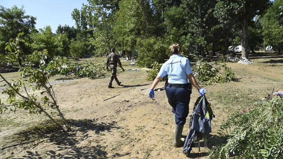 Unwetter in Frankreich