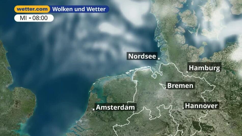 "Nordsee: Dein Wetter für Deine Region!"