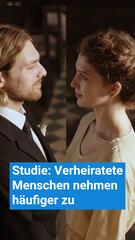 Studie: Verheiratete Menschen nehmen häufiger zu