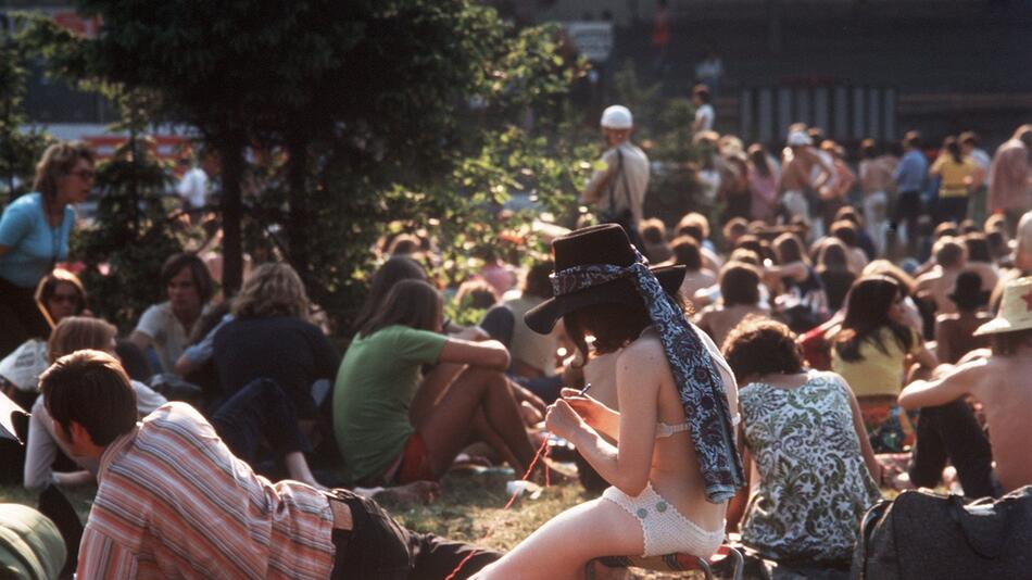 Open Air Festival in Hamburg 1970