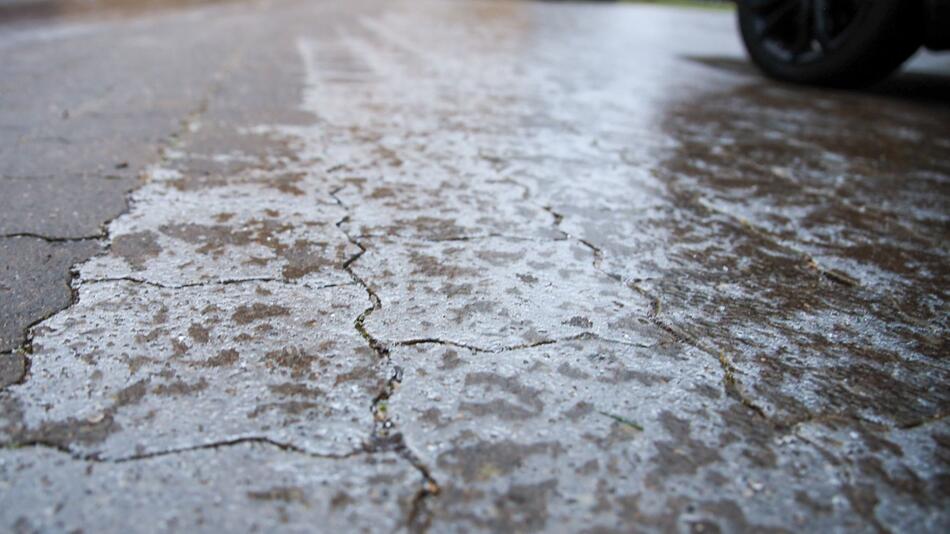 Eisregen und Glatteis in Baden-Württemberg