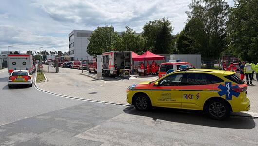 Verletzte nach Chemikalienaustritt in Nürnberger Betrieb