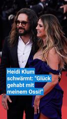 Heidi Klum schwärmt: "Glück gehabt mit meinem Ossi!"