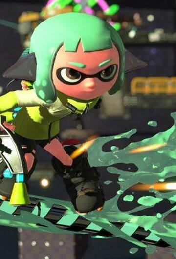 Inkling mit Farbkanone