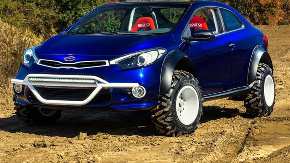 Kia Forte Koup Mud Bogger