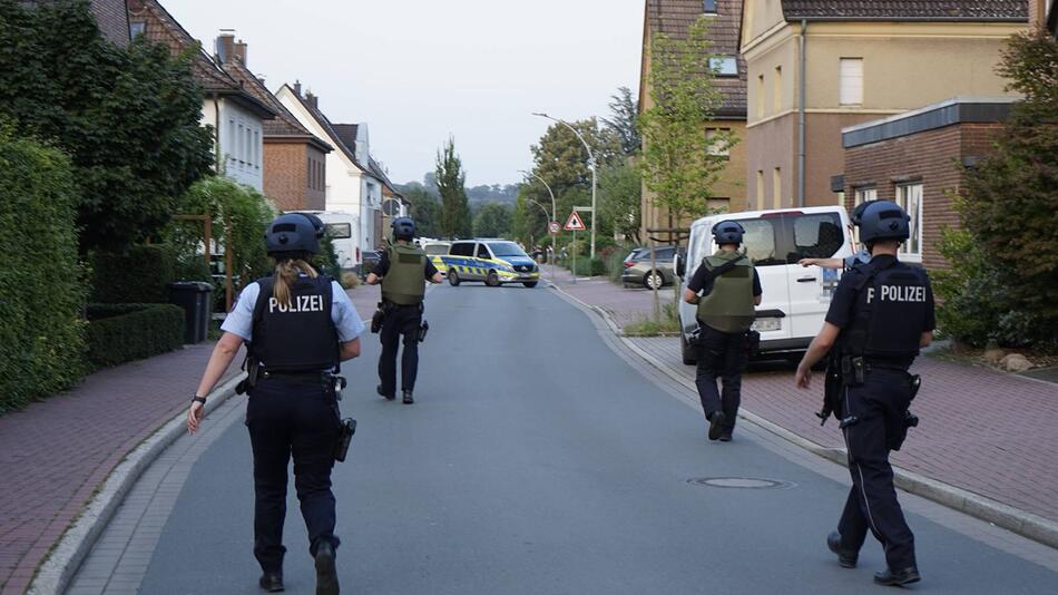 Polizeilage in Selm Bork