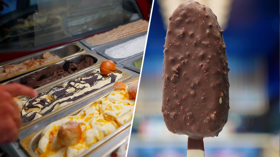 Eisdiele oder Supermarkt: So viele Kalorien hat Speiseeis