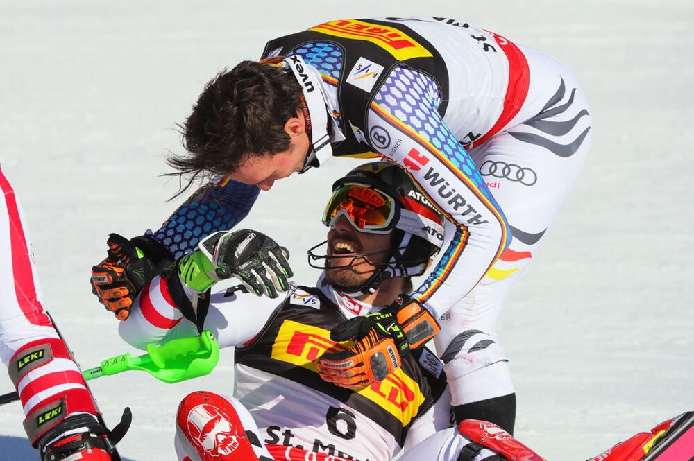 Felix Neureuther und Marcel Hirscher