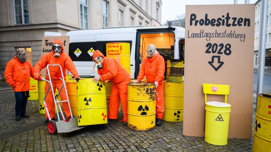 Landtag Niedersachsen - Demonstration