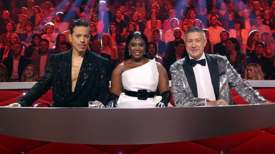 Jorge González, Motsi Mabuse und Joachim Llambi (v.l.) sind die Jury bei "Let's Dance".