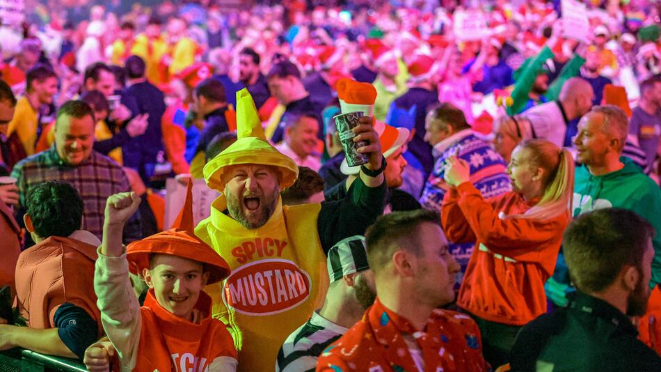 Darts-Fans im Alexandra Palace.