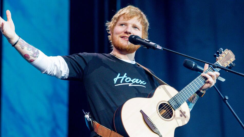 Ed Sheeran in Madrid